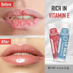 AZEN lip balm with coconut oil and vitamin E