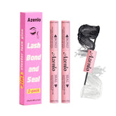 Azenlo cluster lash bond-tube demonstrates quick, secure holds for all-day clusters.