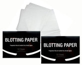 Azi fragrance-free blotting papers in a compact pack for quick shine control.