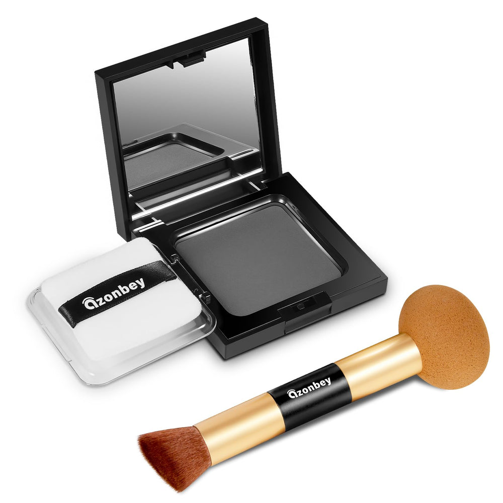 Azonbey Root Touch Up Powder for quick gray root coverage.
