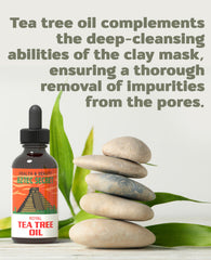 Aztec Secret Royal Tea Tree Oil on hair application for shine and conditioning.