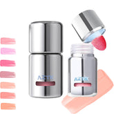 Aztk Liquid Blush bottle with accompanying sponge for precise, mess-free application.