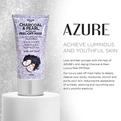 Azure Cosmetics Charcoal & Pearl Mask pearl glow after peeling impurities