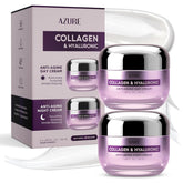Azure Cosmetics collagen moisturizer bottle ready for daily hydration
