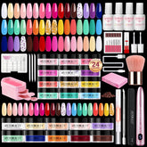 AzureBeauty dip powder 24 colors swatches for at-home color versatility.