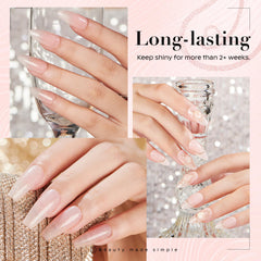 AZUREBEAUTY dip powder French-ready finish for professional look