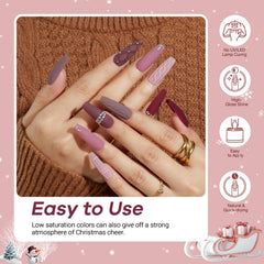 AZUREBEAUTY kit contents include nail brush and files for complete setup.