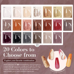 AzureBeauty professional dip tools kit for precise at-home manicure.