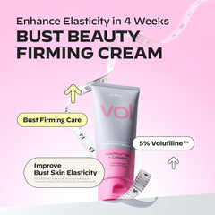 b.clinicx Beauty Firming Cream creamy texture ideal for daily body care.