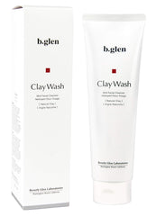 b.glen Clay Wash bottle close-up showing creamy, hydrating cleanse