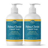 Baar Palma Christi liquid soap bottle highlights moisturizers for daily cleansing