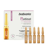 Babaria Retinol Procollagen ampoules bottle for firmer skin and improved elasticity.
