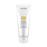 Babé Anti-Stretch Mark Cream tube highlights smooth texture and quick absorption for elasticity