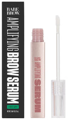 Babe Original Brow Serum application image shows even coat for fuller brows.