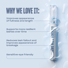BABE ORIGINAL Renewing Lash Serum with floral extracts and Tahitian Sea micro-algae on label