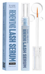BABE ORIGINAL Renewing Lash Serum bottle front for easy nightly use.