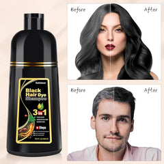 Bablabear herbal blend with argan, olive oil, and turmeric for smoother, frizz-free hair.