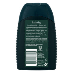 Badedas revitalising pack display on shelf for convenient multi-use care