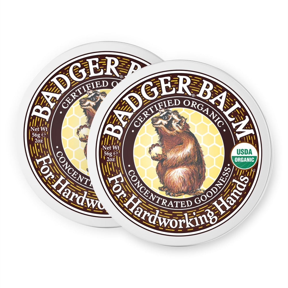 Badger Healing Balm 2oz tin front for on-the-go moisture