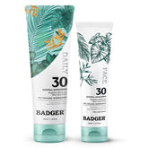 Badger Mineral Daily Face Sunscreen provides lightweight protection for everyday wear.