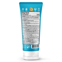 Badger Mineral Sunscreen Cream SPF 30 spread on skin shows clear rub-in for face and body.