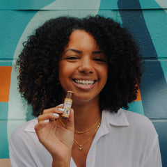 Badger lip balm with vanilla bean scent evokes warm cookies