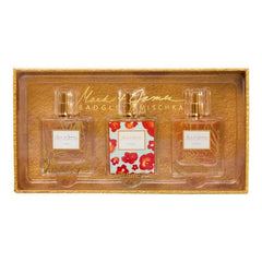 Badgley Mischka Overture Ava bottle featuring bergamot and pink pepper for bold adventures