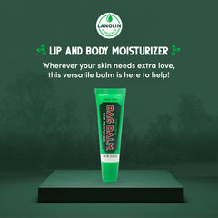 Bag Balm lip balm tube applicator enables easy application on dry lips.