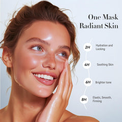 Bagavs Niacinamide brightening and pore-minimizing mask.
