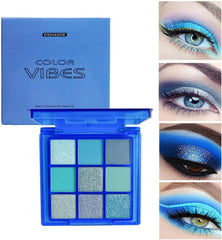 BAISEN DIARY Blue shades palette for vibrant evenings