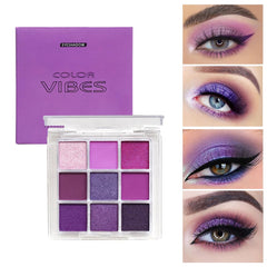 BAISEN DIARY purple shades smooth blends for seamless day-to-night transitions.