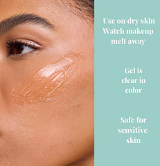 Balaeyon 3-in-1 cleanser performing cleansing, makeup removal, and hydration in one step.