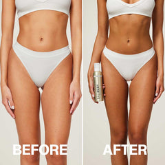Bali Body aerated texture demonstrates quick-dry application.