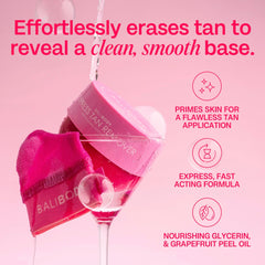 Bali Body Express Tan Remover grapefruit scent supports a spa-like self-care moment