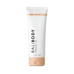 BALI BODY Gradual Tan bottle and cream for dry skin with gradual color development