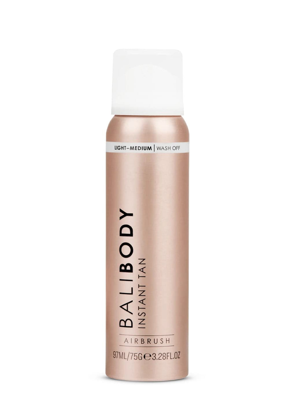 Bali Body Instant Tan Light-Medium bottle front showing compact packaging for travel