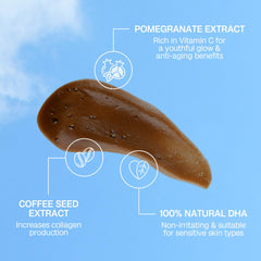 Bali Body Ultra Dark Self Tanner Mousse foam close-up ready for easy application.