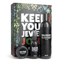Ballsy Gift Set body wash for men delivers a clean, fresh scent without overpowering.