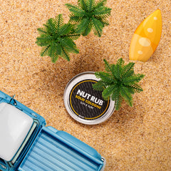 Ballsy Sun and Surf scent profile with citrus and woods for energy.
