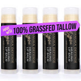 BALM OF GILEAD Manuka Defense lip balm packaging shows a travel-friendly four-pack