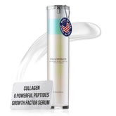 Balshi Rejuvenate Growth Factor Cream bottle pour for instant hydration and smooth skin.