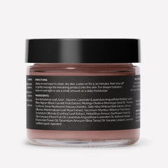 BAMBU EARTH bilberry snow mushroom mask jar ready for nourishing routine