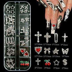 BANA ART kit box 2 features semi circular pearls, caviar beads, and butterfly accents