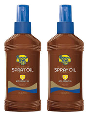 Two Banana Boat bottles on display indicating the two-pack convenience.