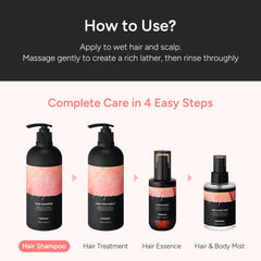 BANANAL Rosemary Shampoo foam cleanses gently while soothing the scalp.