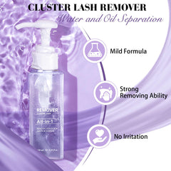 BandQaugen lash remover packaging shows clear labeling