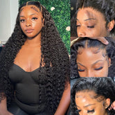 BangJazz 13x4 lace front wig with 26 inch length for natural hairline and volume