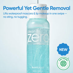 BANILA CO Clean it Zero bottle with liquid layers ready to lift heavy makeup.