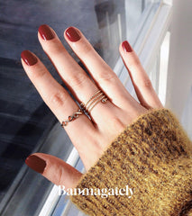 Banmagately nail polish strips application guide for quick, easy at-home manicure.