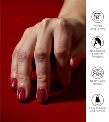 Banmagately nail strips no UV light needed, safe and convenient.